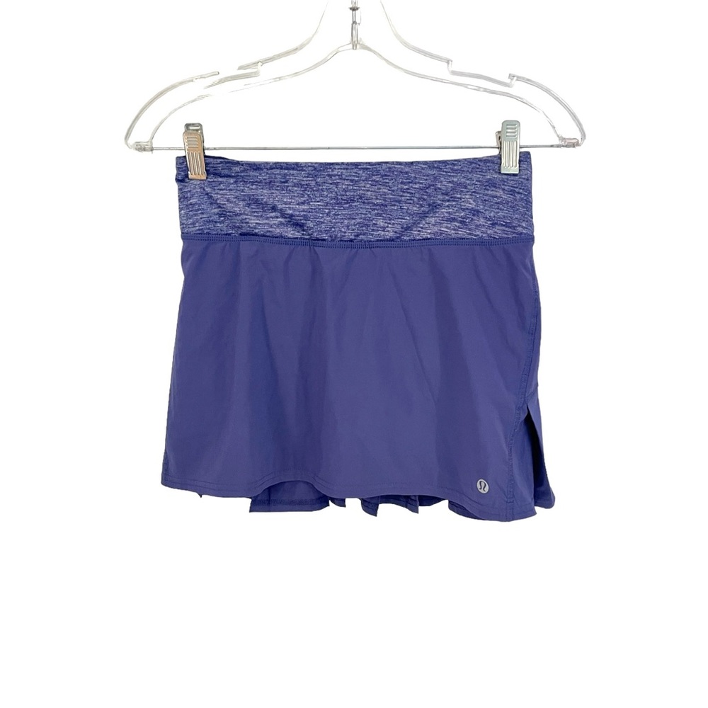 Lululemon Run Speed Skort Royalty Purple Size 2 tall